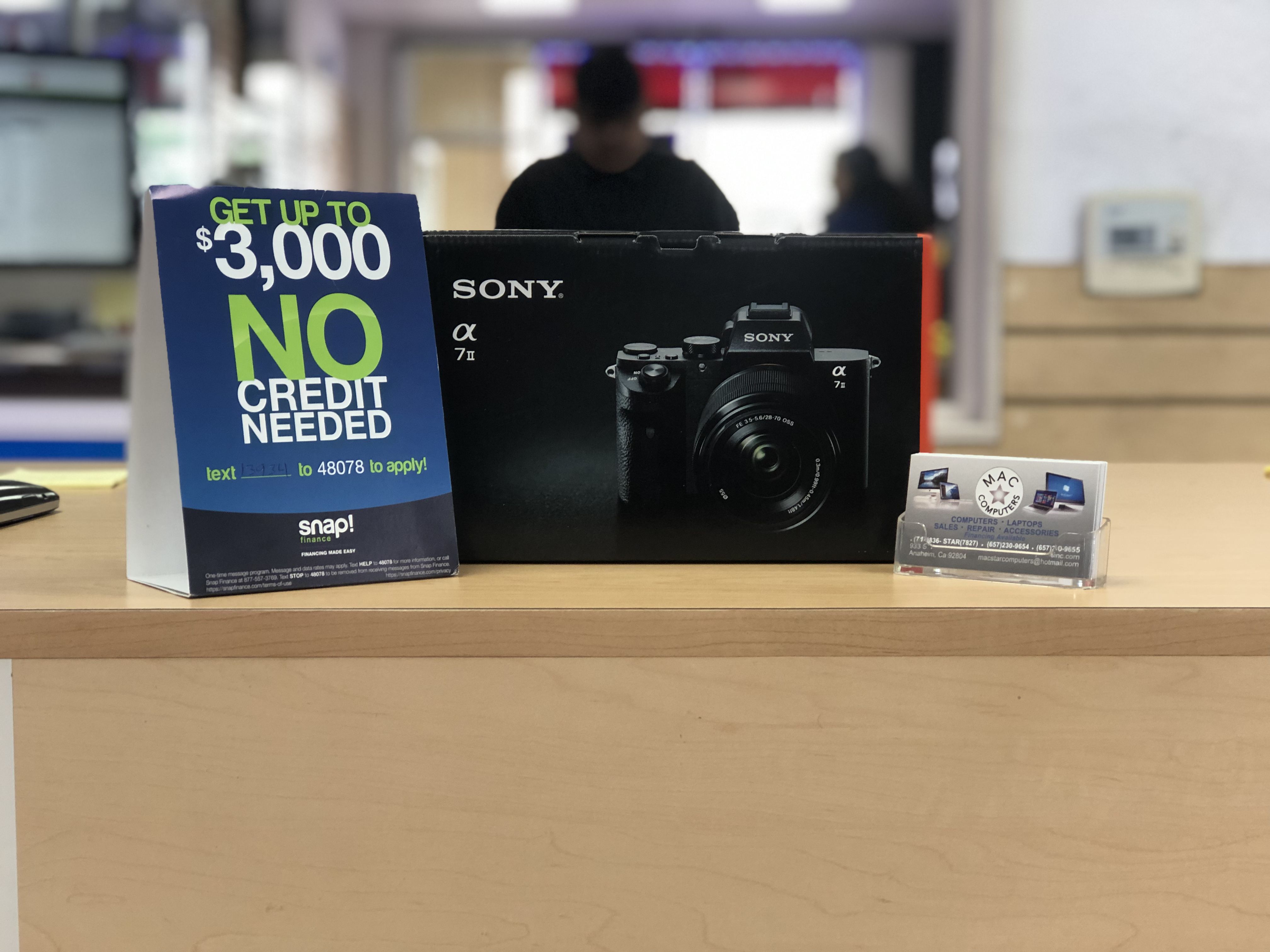 Sony a7iii Digital Mirrorless Camera! (No Credit Needed!!) as low as 39$ down today!