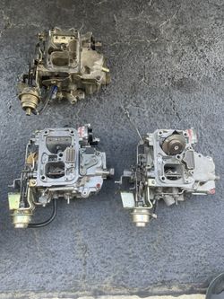 Lot Of 3 Rochester Varajet II Carbs
