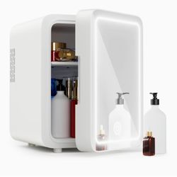 Mini Mirrored Fridge