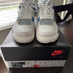 Jordan 4 ‘industrial Blues’ Size 11.5