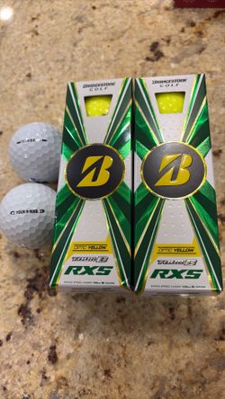 8 New Bridgestone BRXS Golf Balls