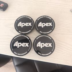 Apex Center Caps Brand New 