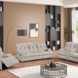 Martina10 Reclining 3pc Gray 😍❤️❤️