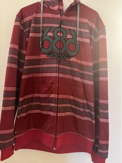 686 snowboarding hoodies and vest