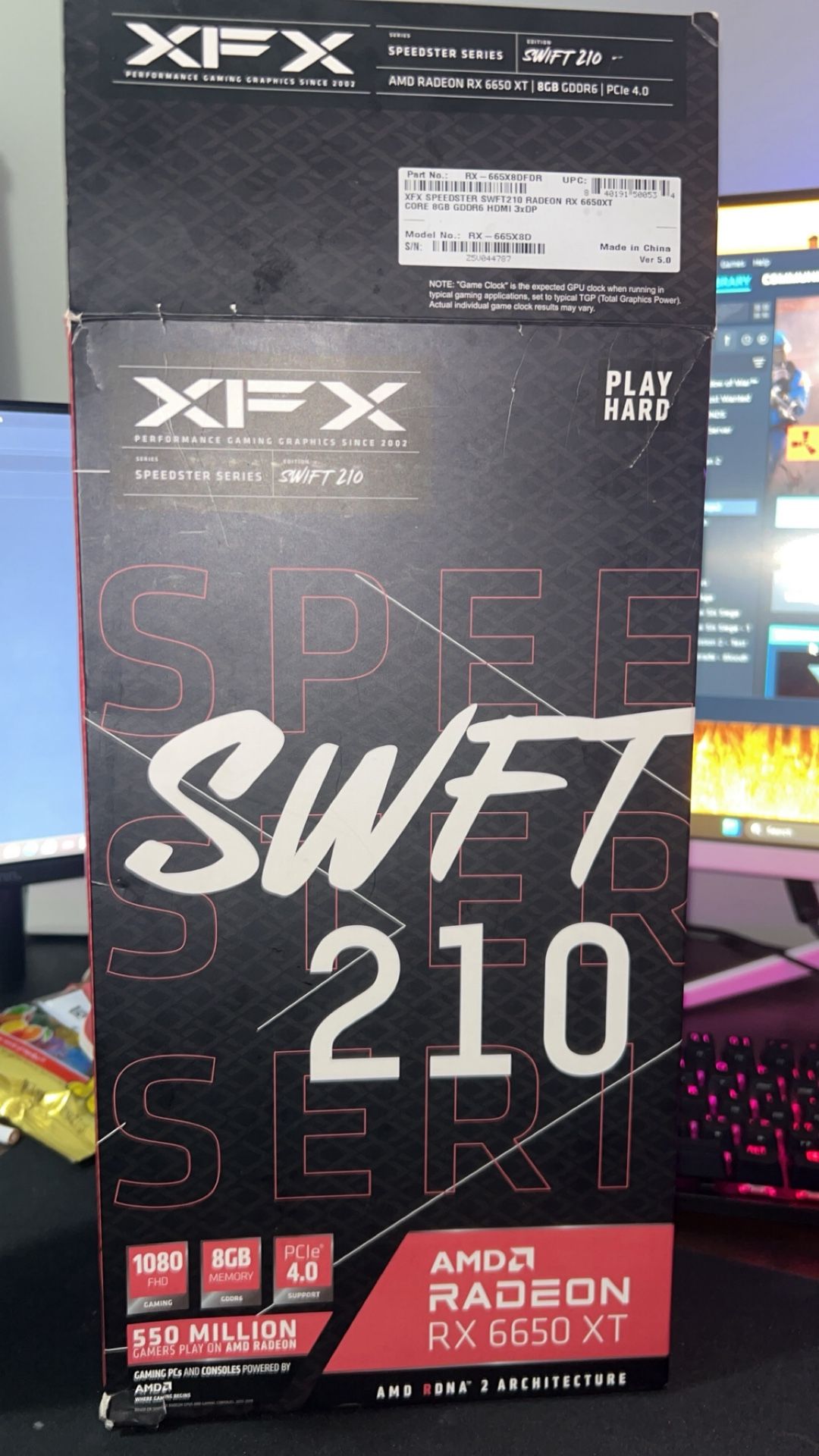 XFX SWIFT 210 RX6650xt