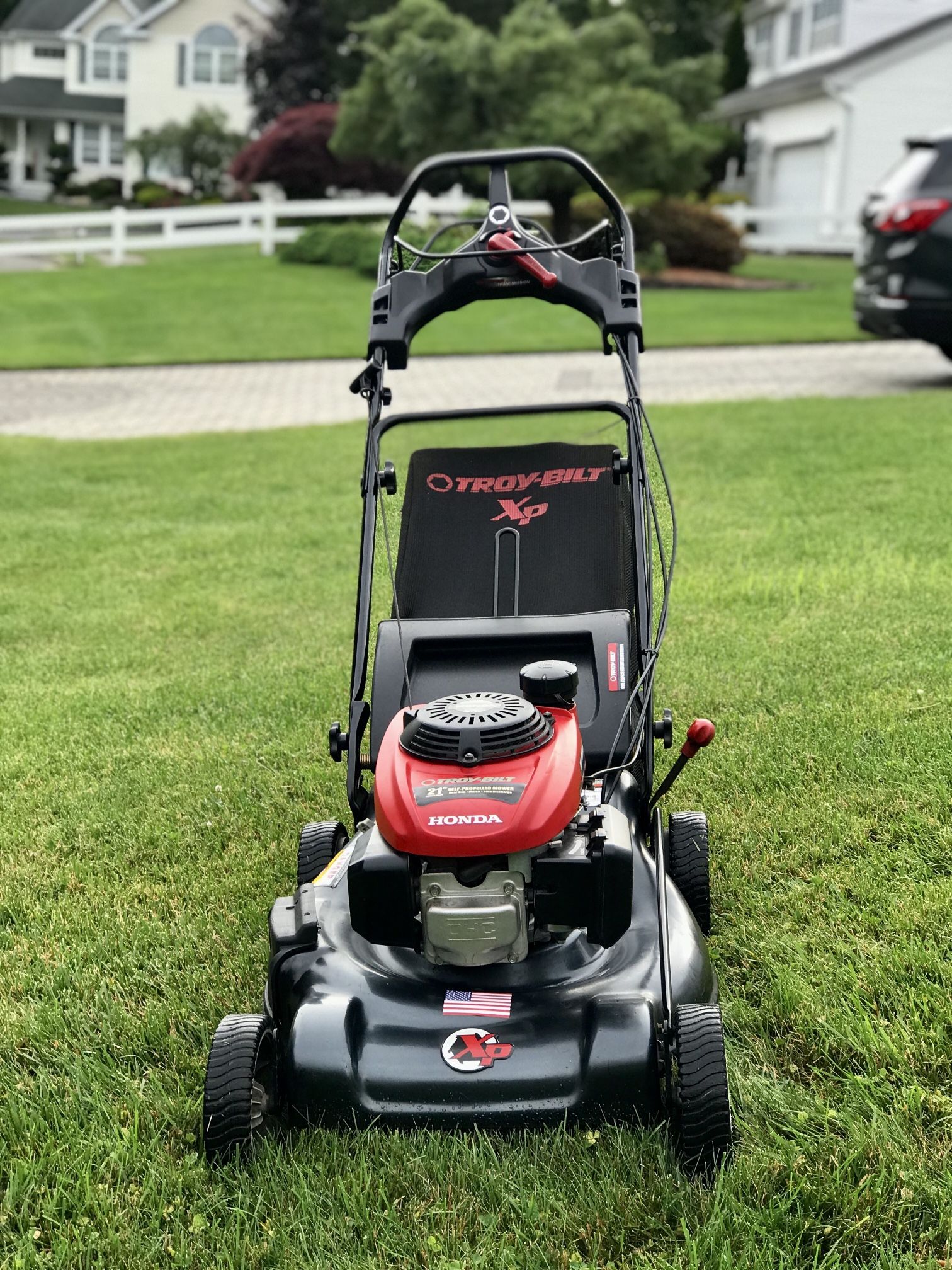 “Red Scorpion” Troy Bilt-Honda XP 21’ Self Propelled Lawn Mower With 4 Speed Transmission RWD