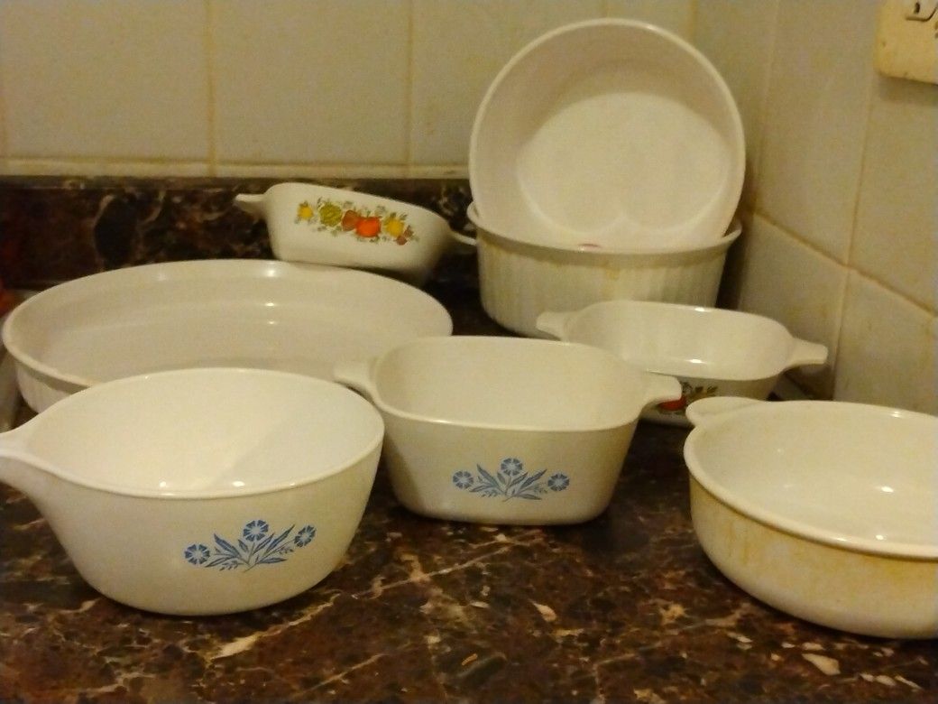 $90 Today Vintage Corning Ware Casserole Dishes