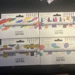 BRAND NEW JAPAN BASED Copic Acrea Lot Of 4 - 6 Pack Each 24 Markers Total