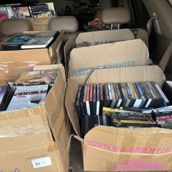 Boxes Of DVD’s 