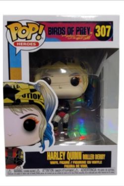 Funko ~ POP! Heroes #307 ~ Birds Of Prey 🛼 Harley Quinn ~ Roller Derby 🛼 *NIB