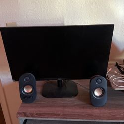 AOC Monitor And Speakers 