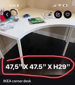 IKEA corner desks