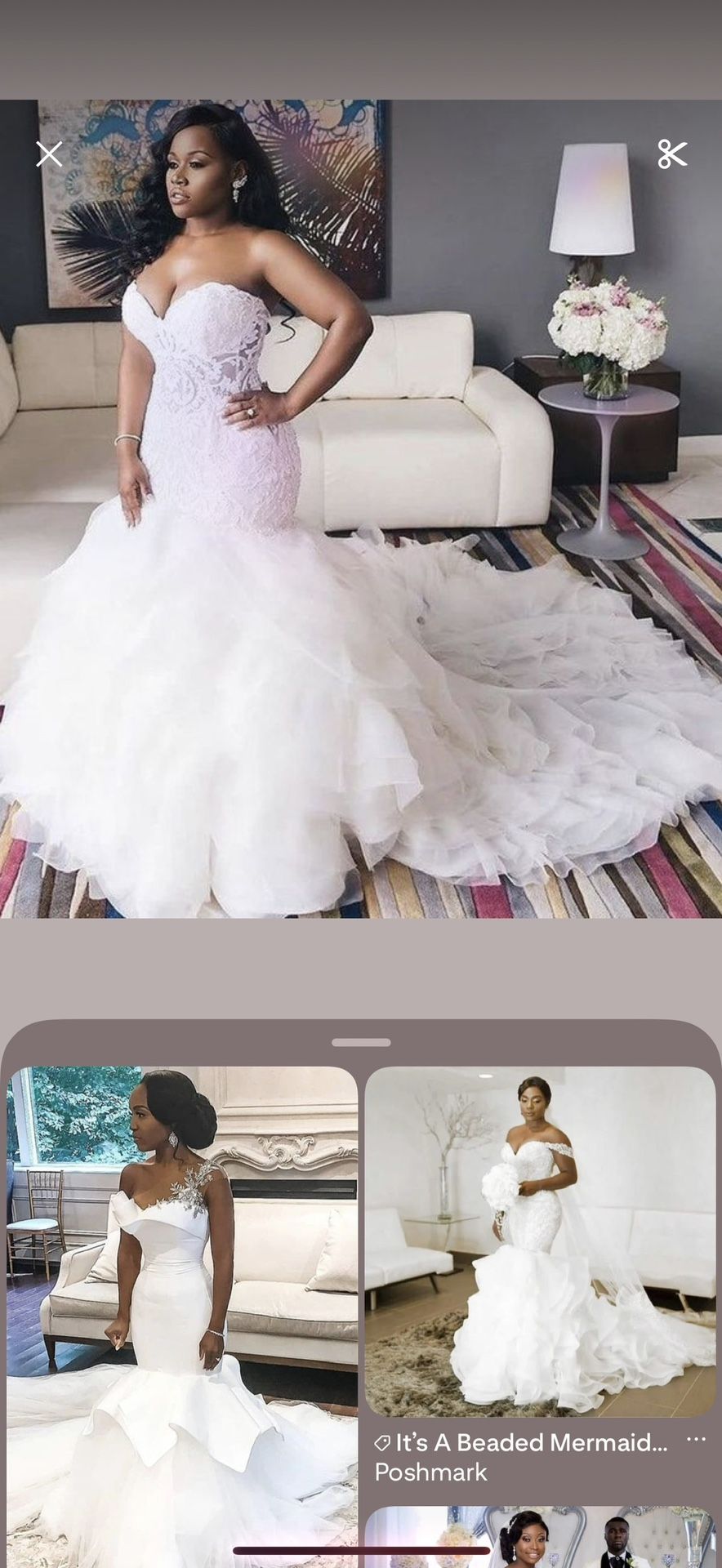 Never Worn Wedding Dress