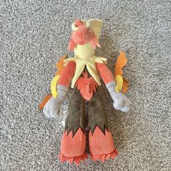 Rare Mega Blaziken Pokémon Center Plush Toy