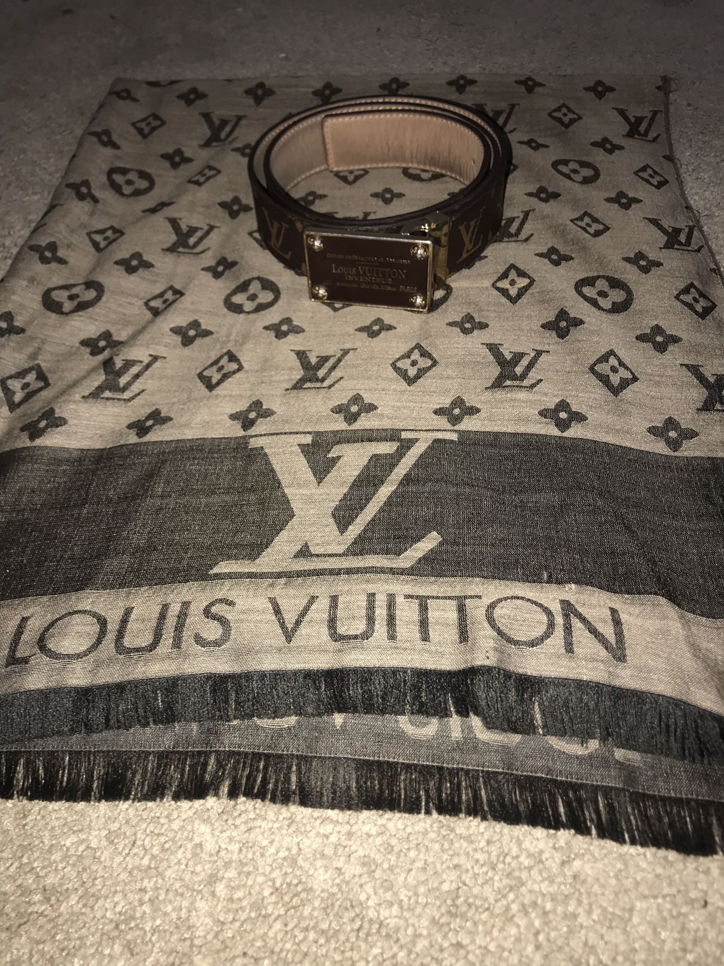 Authentic Louis Vuitton Scarf