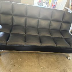 Abbyson Futon Black 