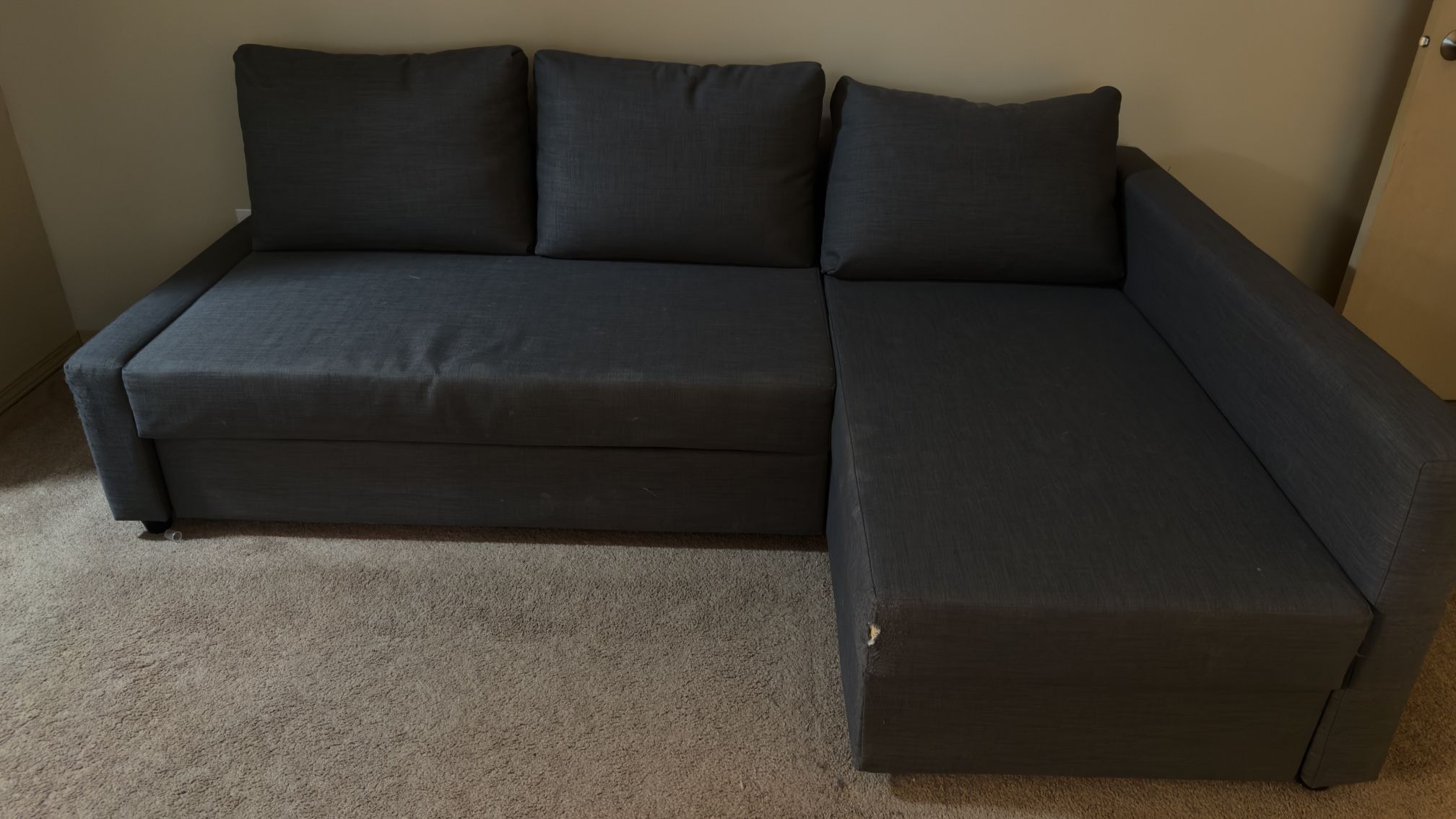 Ikea Friheten Sleeper sectional,3 seat w/storage