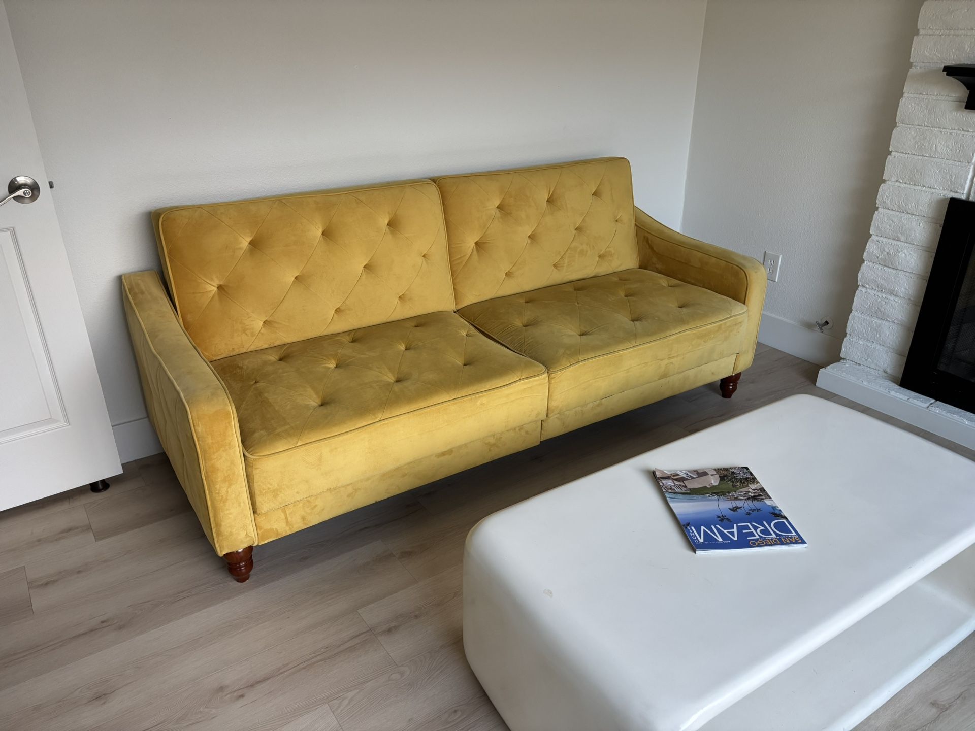 Yellow Couch - Futon