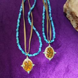 Twin Necklaces. Liz 