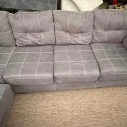 Grey Sectional Couch 