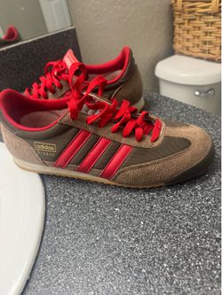 Adidas dragon red/brown