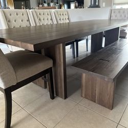 Crate And Barrel High End Dinning table Plus