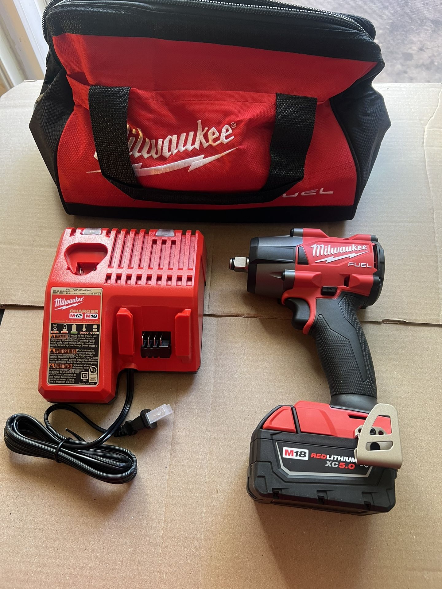 Milwaukee Fuel Impact 1/2 Kit