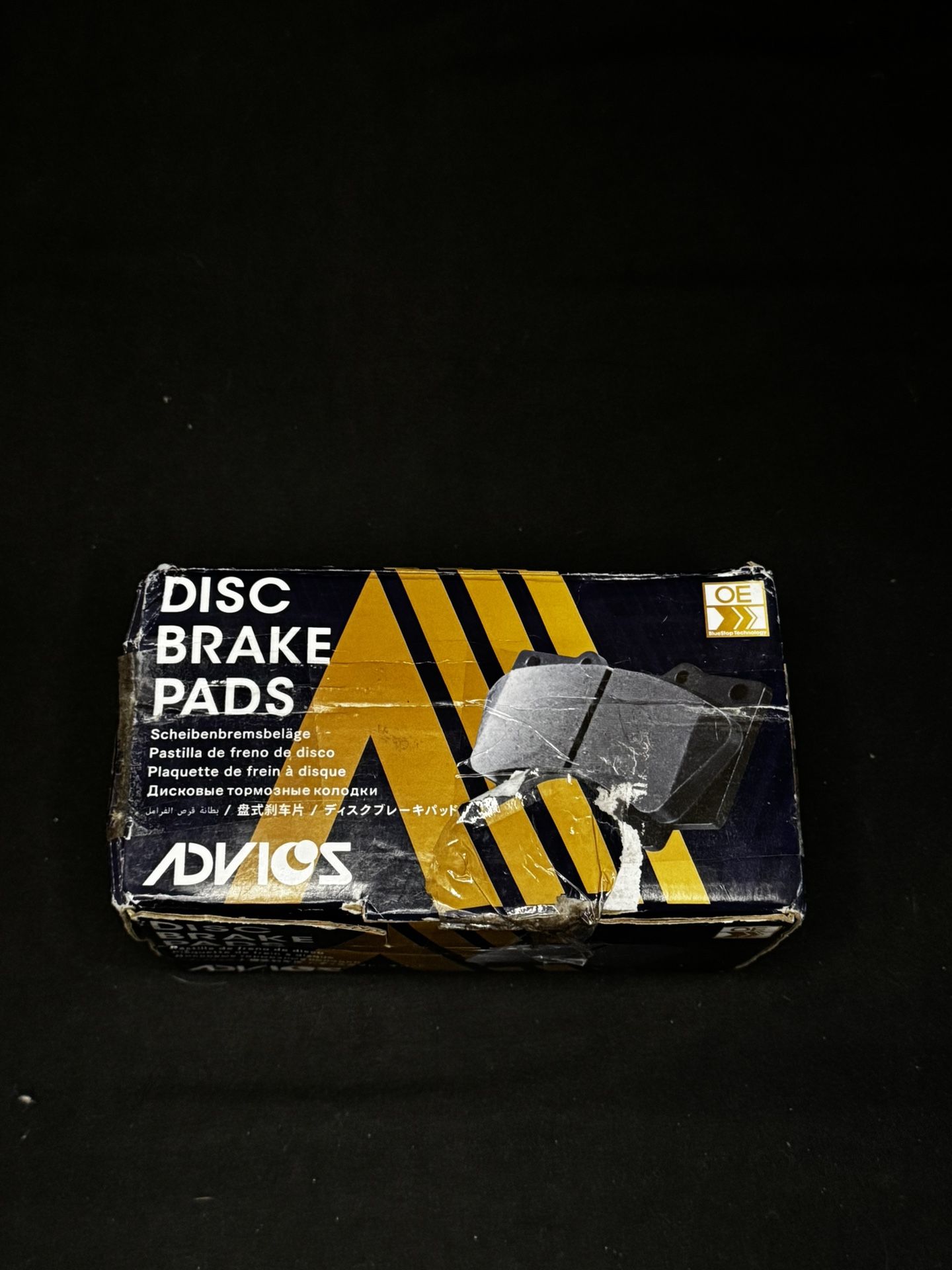 AD1211 OEM ADVICS Ultra-Premium Ceramic Disc Brake Pad Set