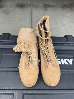 Brown boots size 10R brand new Belleville