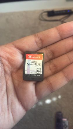 Super Smash Bros Ultimate Switch Game