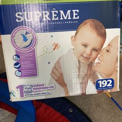 Size One Diapers, New Box