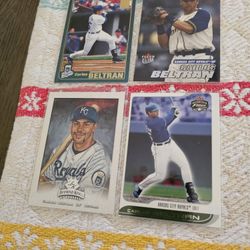 Carlos Beltran Kansas City Royals Baseball Cards 