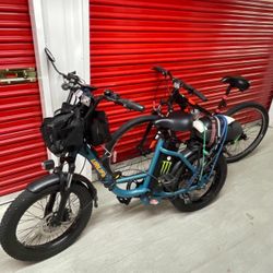 Blue URLIFE E-bike