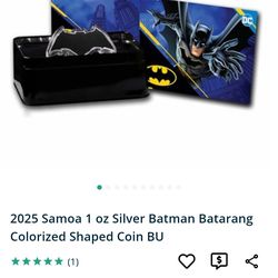 1oz silver Batman