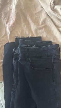 Tahari Black Jeans Size 10P