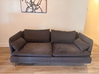 Grey IKEA couch