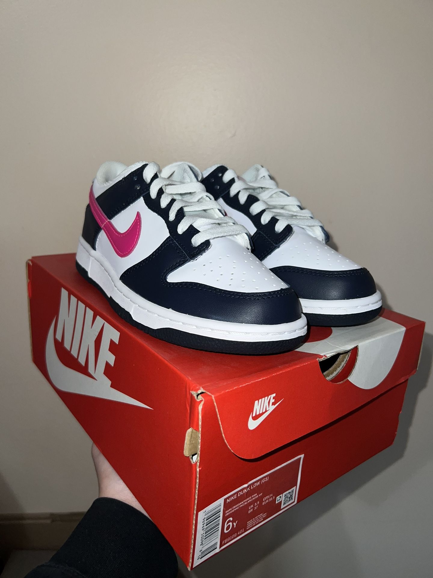 Nike Dunk Low “Obsidian Fierce Pink”