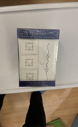 Disney Cinderella 3-movie Jewelry Box Collection
