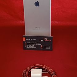 Apple iPhone 7+ Silver 256gb Unlocked $300