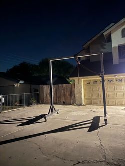 Portable Steel Gantry Crane with Chain Hoist