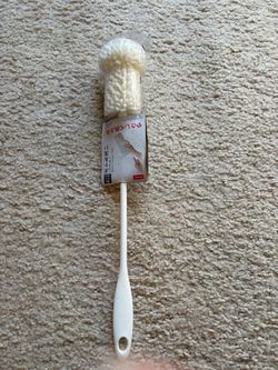Brand New Daiso Long Handle Bottle Brush Cleaner - Soft