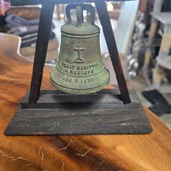 Vintage 1830 San Luis Rey mission souvenir bell