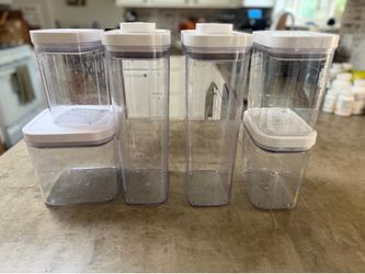 OXO pop plastic containers
