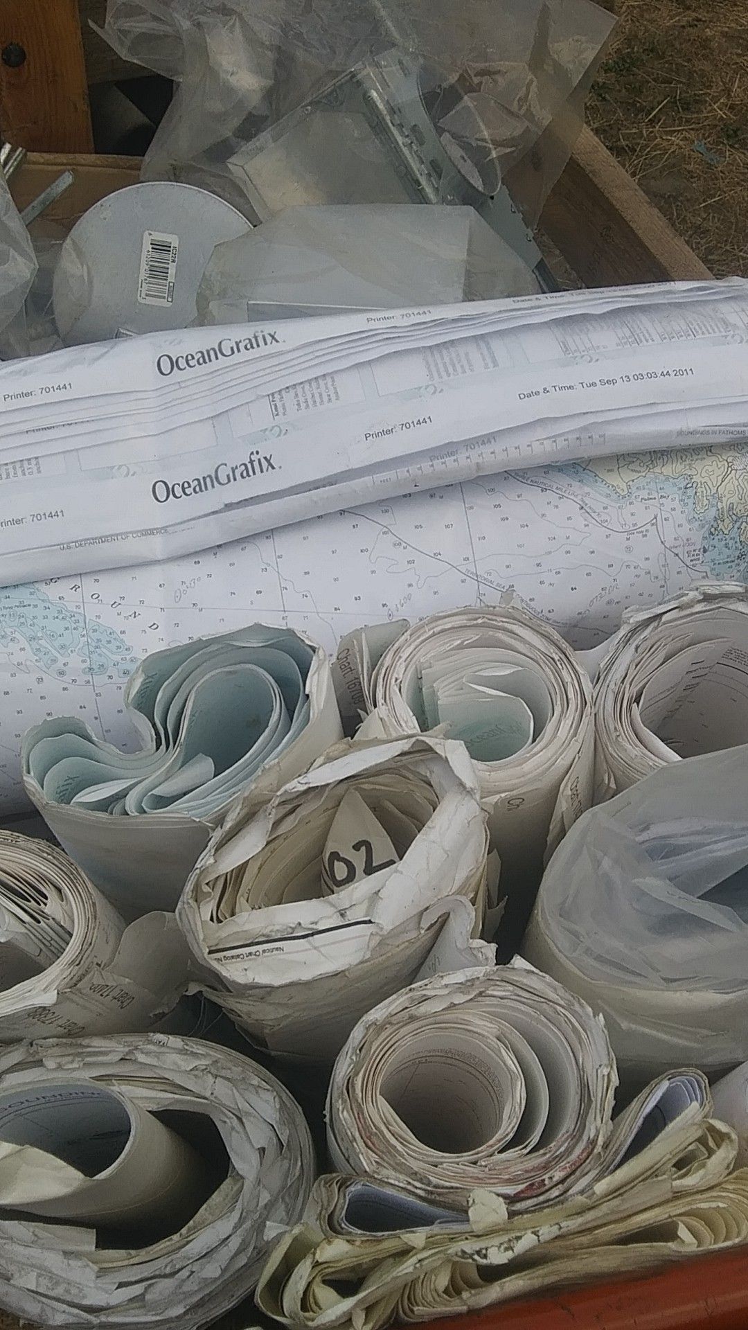 Still available, Marine navigation charts