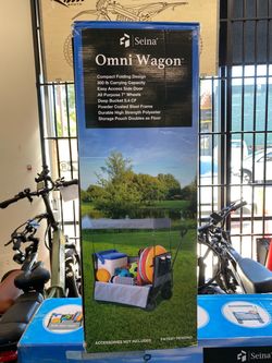 Seina Omni Compact Folding Wagon (300LBs Max Payload)