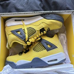 Jordan 4 retro yellow