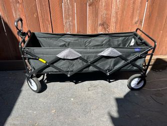 Mac Black Folding Wagon