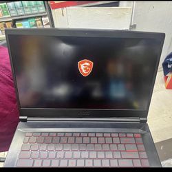 MSI GF65 9SD laptop 15.6 intel core 17-9750H 64gb RAM NVIDIA GTX 1660