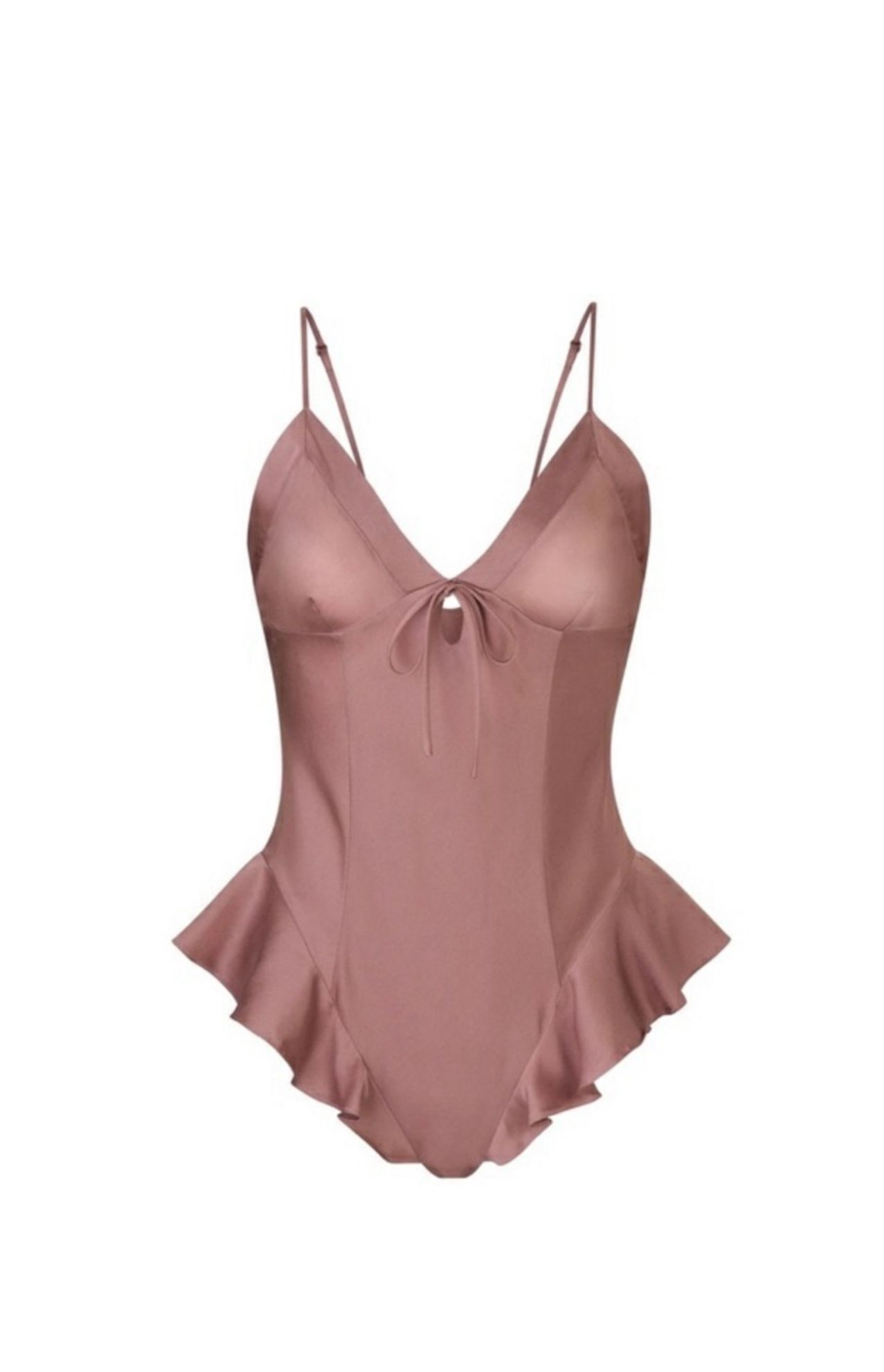 Skims Silk Teddy Bodysuit