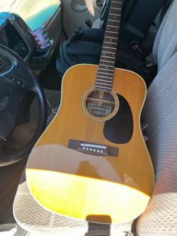 Vintage Washburn 250 acoustic guitar